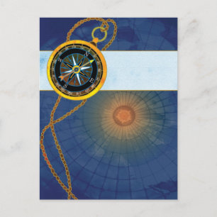 Förderung des Mariner's Compass-Geschäfts Postkarte