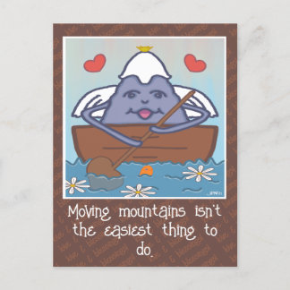 Förderung des niedlichen Bewegens des Berggelenks Postkarte