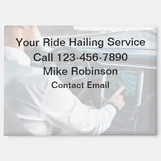 Förderung eines hochwertigen Uber-Treibers Magnet