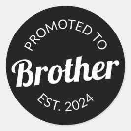 Förderung für den Bruderost. 2024 I Runder Aufkleber