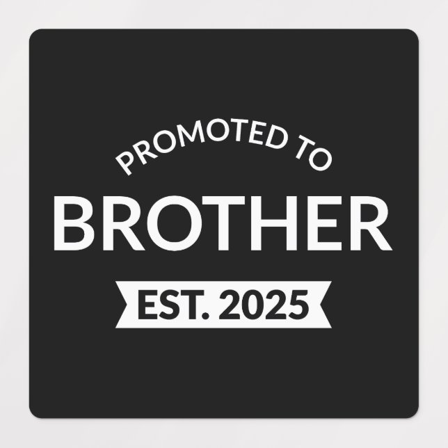 Förderung für den Bruderost. 2025 Etiketten (Design 1)