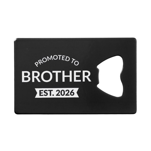 Förderung für den Bruderost. 2026 Geldbeutel Flaschenöffner (Vorderseite (Horizontal))