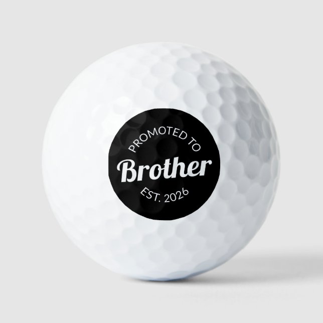 Förderung für den Bruderost. 2026 Golfball (Vorderseite)