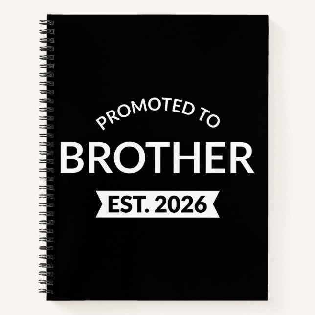 Förderung für den Bruderost. 2026 Notizbuch (Vorderseite)