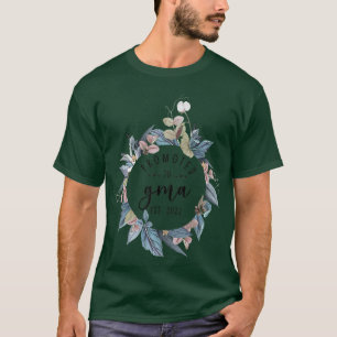 Förderung für die Frauen-Blume Gma Est 2022 Erstma T-Shirt
