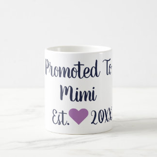 Förderung für die Marine und Lila Tasse von Mimi