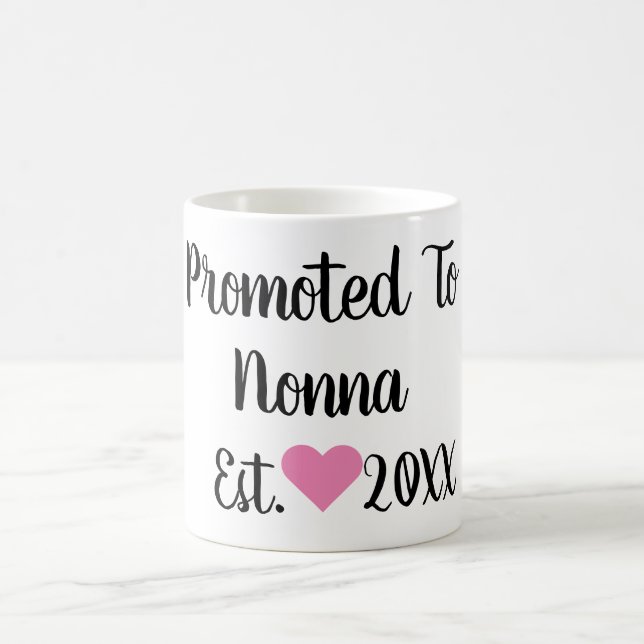 Förderung für Nonna Black & Pink Tasse (Mittel)