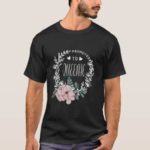 Förderung für QUEENIE Blume Muttertag Matching F T-Shirt