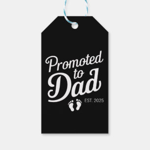 Förderung für Vater EST 2025 Funny bald zum Vater Geschenkanhänger