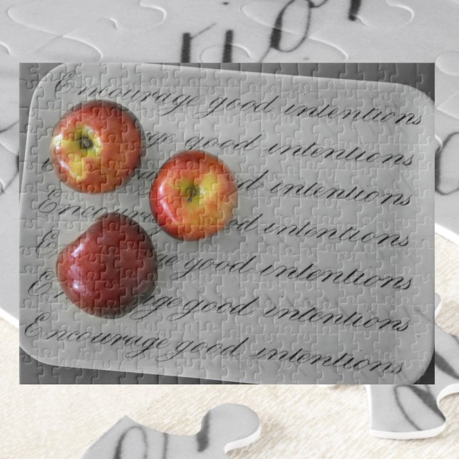 Förderung guter Absichten Roter Äpfel Puzzle (Von Creator hochgeladen)