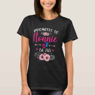 Förderung nach Nonnie Est. 2025 Funny Floral Mothe T-Shirt