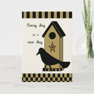 Förderung von Black Crow House Karte