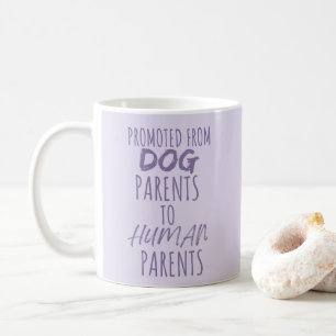 Förderung von Hundepatenten zu menschlichen Eltern Kaffeetasse