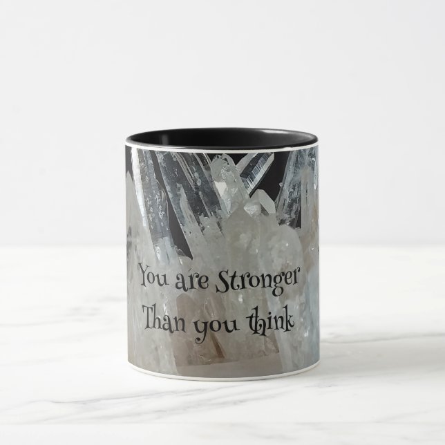 Förderung von Quartz mit Inspirationskraft Tasse (Zentrum)