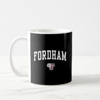 Fordham Rams Arch über Schwarz Kaffeetasse