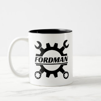 Fordman AKA Kenneth Oaks Gear Coffee Tasse