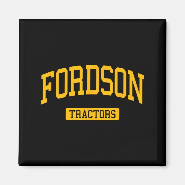 Fordson High School HS Dearborn MI Uni-Sport  Magnet (Vorne)
