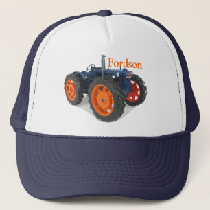 Fordson Major Traktor Vintage Wandernde Ente Truckerkappe