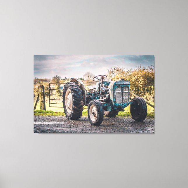 Fordson Super Dexter Leinwanddruck (Vorderseite)