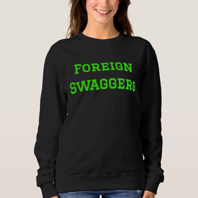 Foreign Swaggers Kpop Sweatshirt (Vorderseite)
