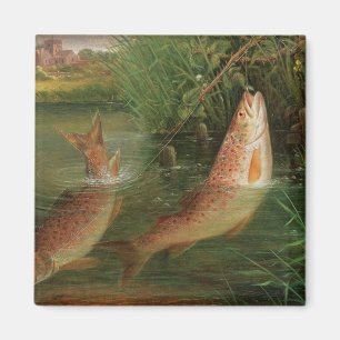 Forelle bei Winchester Magnet