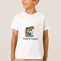 Forelle der Kontrolle Kid's T - Shirt