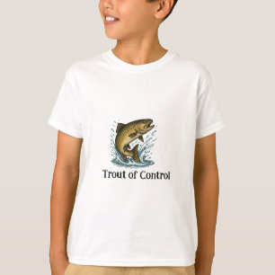 Forelle der Kontrolle Kid's T - Shirt
