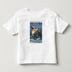 Forelle, die Querschnitt - Snoqualmie fischt, Kleinkind T-shirt