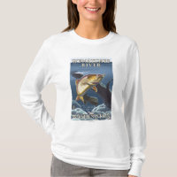 Forelle, die Querschnitt - Wenatchee Fluss, W