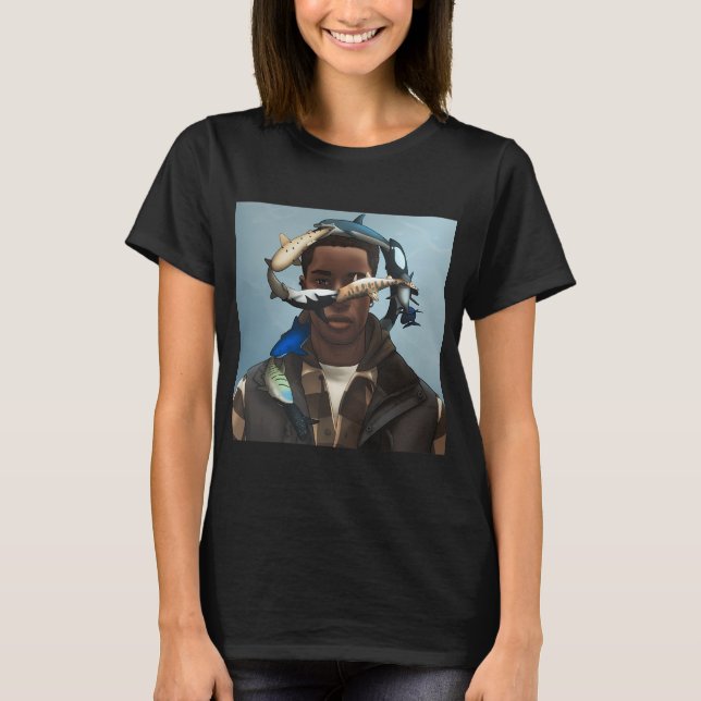 Forelle, die Verforellung T-Shirt (Vorderseite)