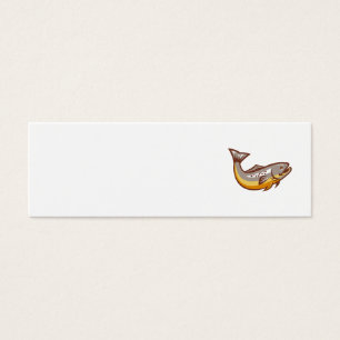Forelle-Fisch-Springen Retro