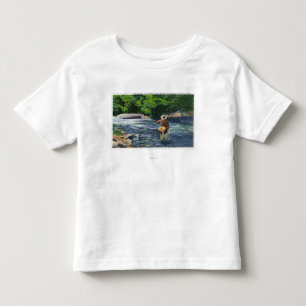 Forelle-Fischen an Catherine Nebenfluss Kleinkind T-shirt