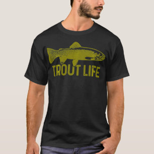 Forelle Fischen Fischen Fischfang Forelle Fisherma T-Shirt