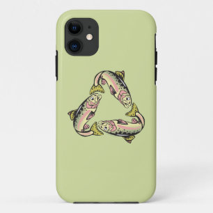Forelle-Fischerei-Fang u. Freigabe Case-Mate iPhone Hülle