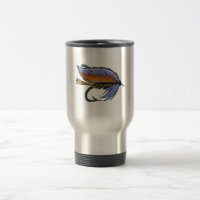 Forelle-Fliegen-Fischen-Tasse