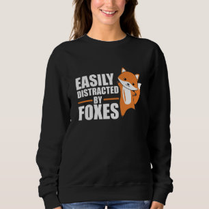 Forelle Forest Animal Foxes Orange Kawaii Animal Sweatshirt