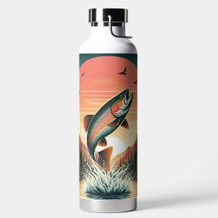 Forelle Trinkflasche