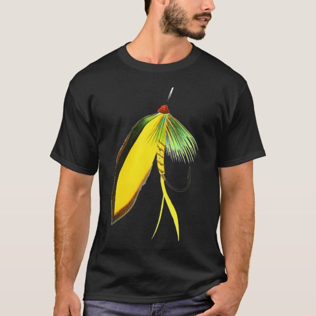 Forelle und Barsch fliegen T-Shirt (Vorderseite)