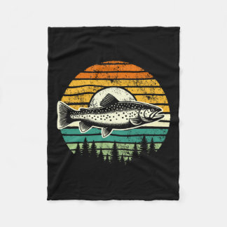 Forellen Fischen Outdoorwald Natur Wildtiere V Fleecedecke