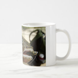 Forellen in Händen Tasse