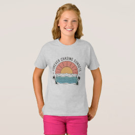 Forellen Sonnenuntergänge jagen - Ästhetischer tro T-Shirt
