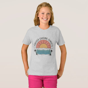 Forellen Sonnenuntergänge jagen - Ästhetischer tro T-Shirt