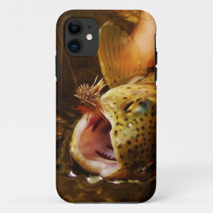 Forellen und Fliegen iPhone 11 Hülle