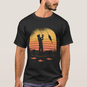 Forellenangeln Fly Fishing Weihnachten Hässlich Ho T-Shirt