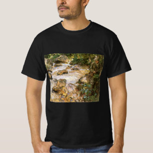 Forellenbach in Tirol von John Singer Sargent T-Shirt