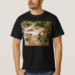 Forellenbach in Tirol von John Singer Sargent T-Shirt