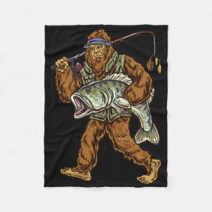 Forellenbarsch Byss Angeln Bigfoot Angler 1 Fleecedecke