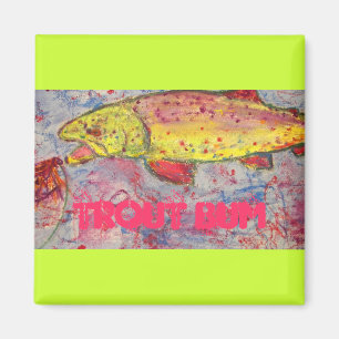 Forellenbarsch Magnet