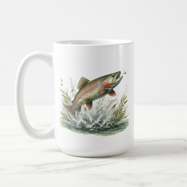 Forellenbecher Kaffeetasse (Links)