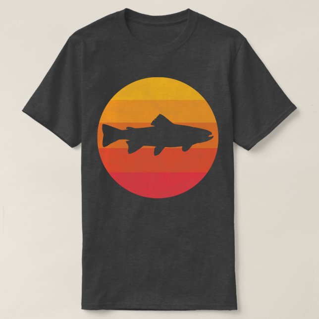 Forellenfisch T-Shirt (Design vorne)